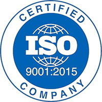 ISO 9001:2015 Certified Company